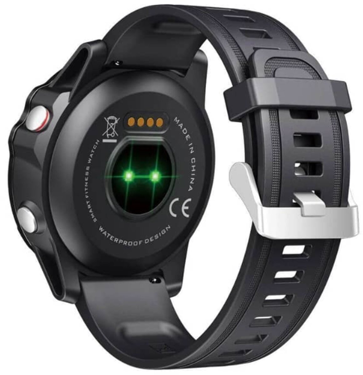 DrPhone ModelX8 Smartwatch Zwart