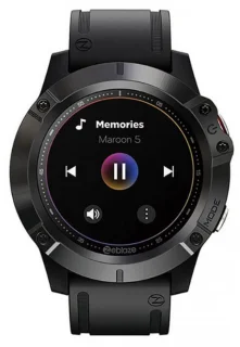 DrPhone ModelX8 Smartwatch Zwart