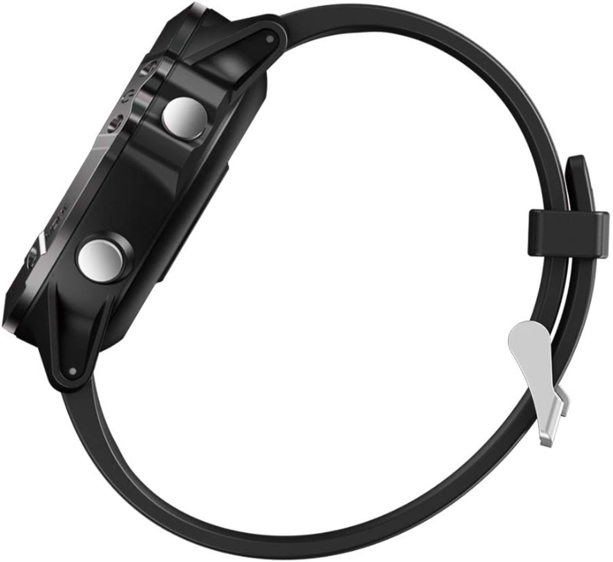 DrPhone ModelX8 Smartwatch Zwart