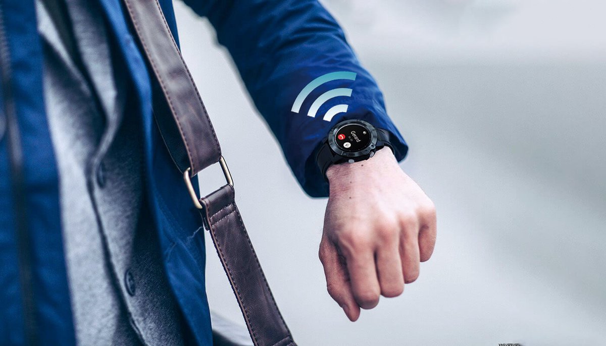 DrPhone ModelX8 Smartwatch Zwart