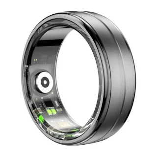 DrPhone RingSense Smart Ring Europese maat 57 Donker Grijs