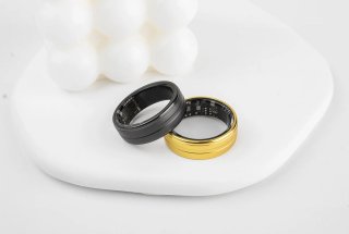 DrPhone RingSense Smart Ring Europese maat 59 Donkergrijs