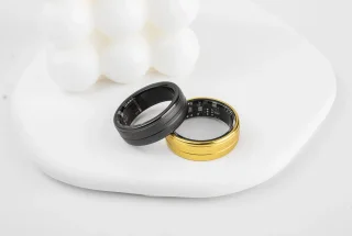 DrPhone RingSense Smart Ring Europese maat 59 Donkergrijs