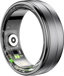 DrPhone RingSense Smart Ring Europese maat 59 Donkergrijs