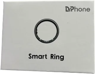 DrPhone RingSense Smart Ring - Europese ringmaat 62 - Donkergrijs