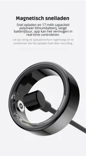 DrPhone RingSense V2 Smart Ring Rose Goud Maat 62