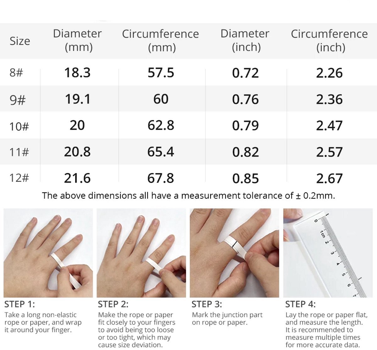 DrPhone RingSense V2 Smart Ring Rose Goud Maat 62