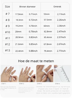DrPhone RingSense V3 Smart Ring maat 62 zwart met case