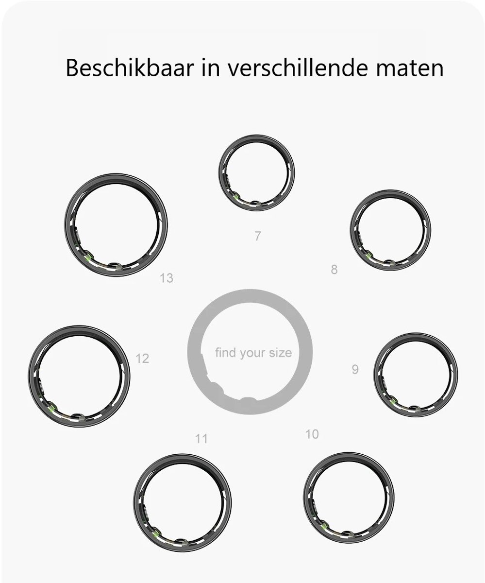 DrPhone RingSense V3 Smart Ring Rose Goud M54
