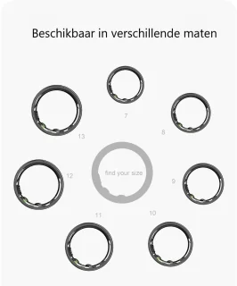 DrPhone RingSense V3 Smart Ring Rose Goud M54
