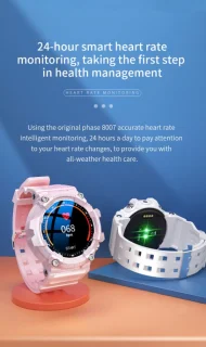 DrPhone SMARTX1 Smartwatch Zwart