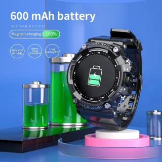 DrPhone SMARTX1 Smartwatch Zwart