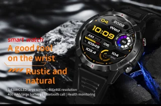DrPhone SpectraView AMOLED 1.4" Slimme Horloge
