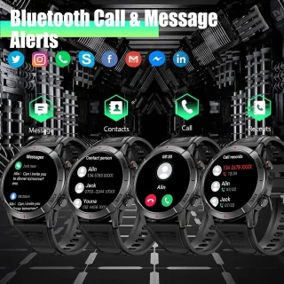DrPhone SpectraView AMOLED 1.4" Slimme Horloge