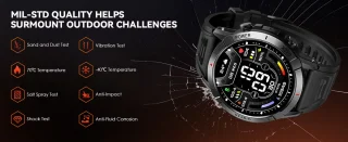 DrPhone SpectraView AMOLED 1.4" Slimme Horloge