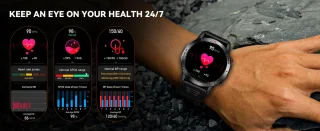 DrPhone SpectraView AMOLED 1.4" Slimme Horloge