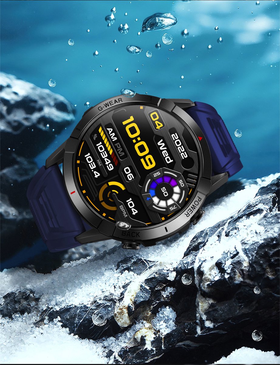 DrPhone SpectraView AMOLED 1.4" Slimme Horloge