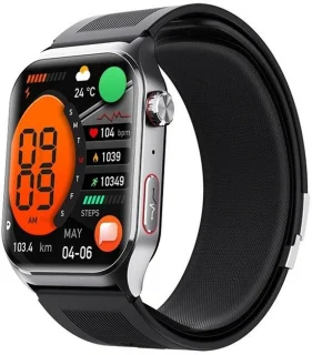 DrPhone VitalPro smartwatch zwart