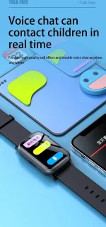 DrPhone Zone3 4G GPS Smartwatch Roze Wit