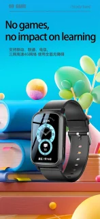 DrPhone Zone3 4G GPS Smartwatch Zwart