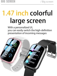 DrPhone Zone3 4G GPS Smartwatch Zwart