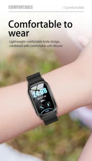 DrPhone Zone3 4G GPS Smartwatch Zwart