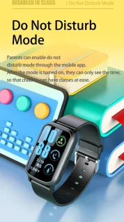 DrPhone Zone3 4G GPS Smartwatch Zwart