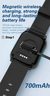 DrPhone ZONE4 4G GPS Smartwatch Zwart