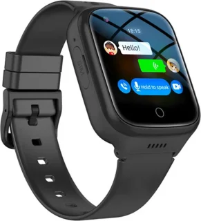 DrPhone ZONE5 4G Smartwatch Kinderen Zwart
