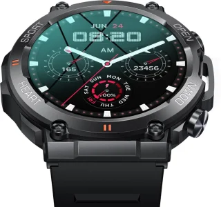 DutchWanted Indestructible Smartwatch 47mm Zwart