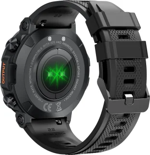 DutchWanted Indestructible Smartwatch 47mm Zwart
