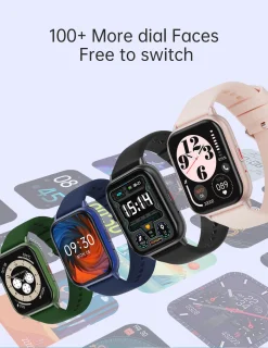 Electrox T17F Smartwatch Zwart
