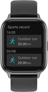 Electrox T17F Smartwatch Zwart