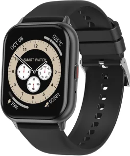 Electrox T17F Smartwatch Zwart