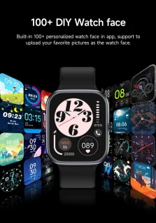 Electrox T34F Smartwatch Black
