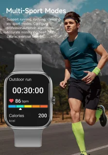 Electrox T34F Smartwatch Black