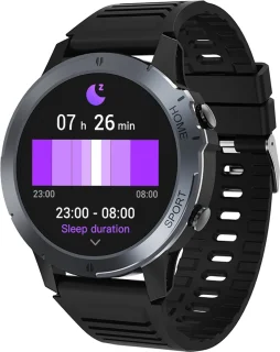 Electrox T35 Smartwatch Zwart Ronde