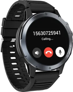 Electrox T35 Smartwatch Zwart Ronde