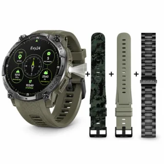 Evy24 GPS smartwatch heren & dames 49mm groen