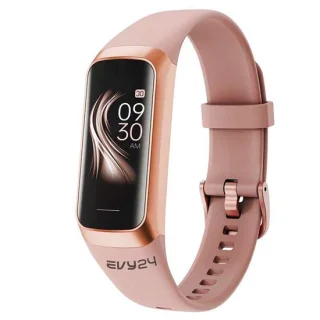 EVY24 Roségoud Stappenteller Smartwatch