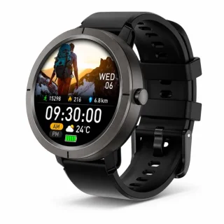 Evy24 smartwatch EV1 GPS 42mm gunmetal