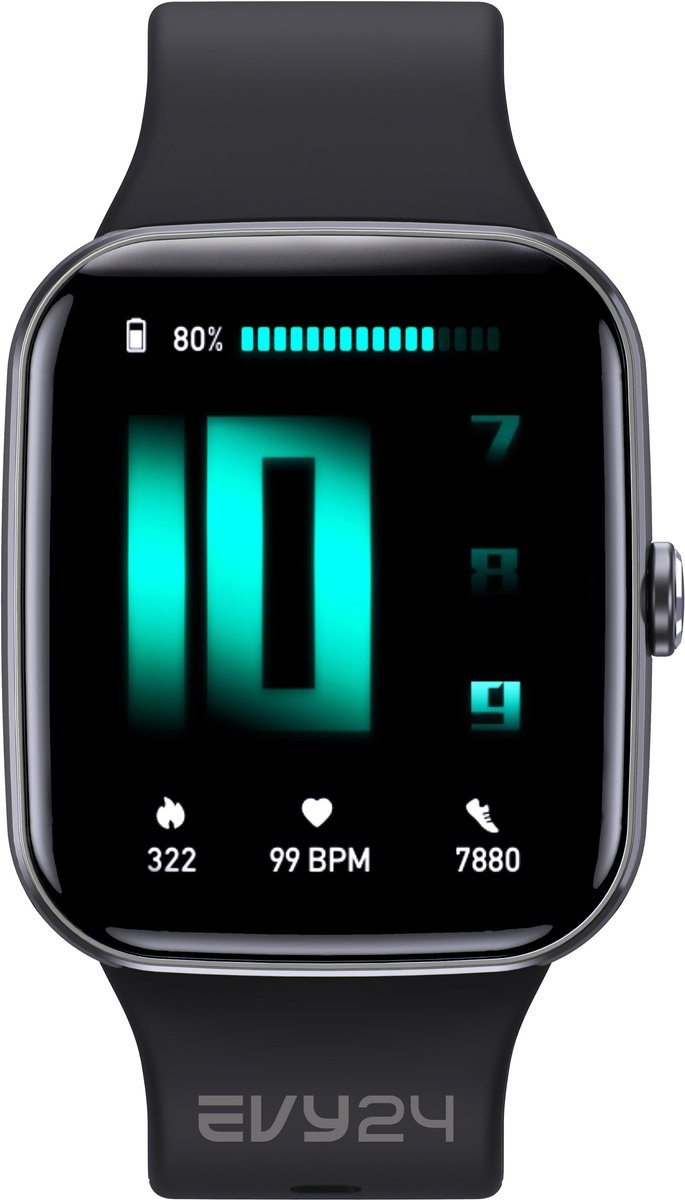 Wat vinden we goed aan de Evy24 Smartwatch Pro Zwart