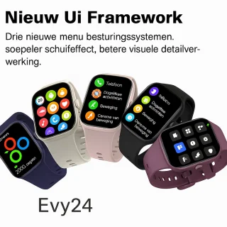 Evy24 Smartwatch Pro Zwart