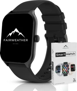 Fairweather Smartwatch Pro - Dames Smartwatch - Zwart