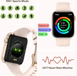 Fairweather Smartwatch Ultra Unisex - Rose goud