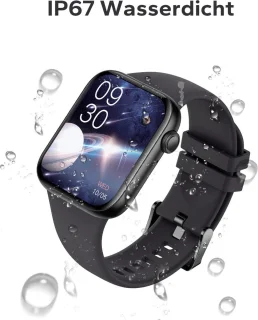 Fairweather Smartwatch Ultra Zwart