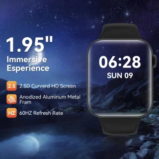 Fairweather Smartwatch Ultra Zwart