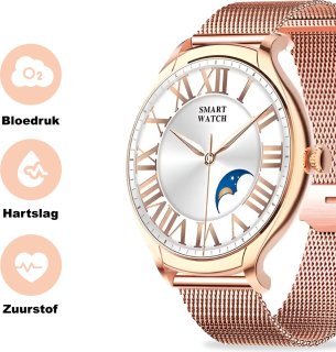 Wat vinden we goed aan de Fance Dames Smartwatch Rosé Goud