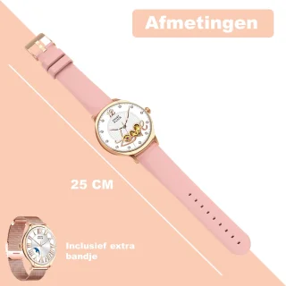 Fance Dames Smartwatch Rosé Goud