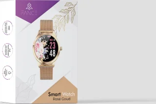Fance Dames Smartwatch Rosé Goud